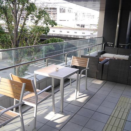 Hearts Capsule Hotel & Spa Hakata Fukuoka  Exteriör bild