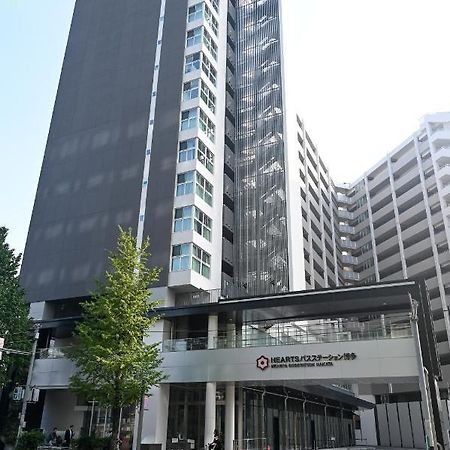 Hearts Capsule Hotel & Spa Hakata Fukuoka  Exteriör bild